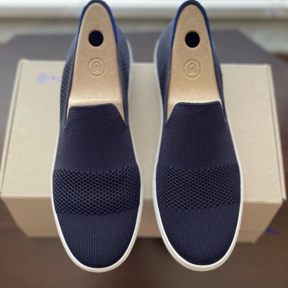 Rothy's Maritime Lattice Stitch Slip On Sneaker